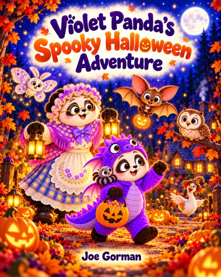 Cover of Violet Panda's Spooky Halloween Adventure